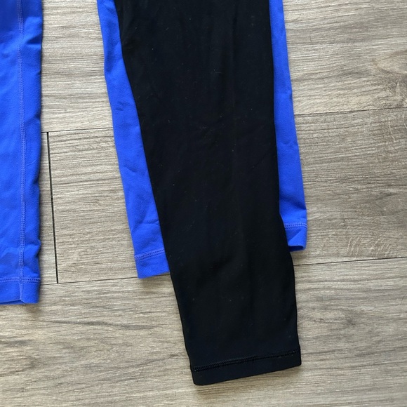 Athleta Cropped Leggings, Blue, L (large) - Picture 6 of 7